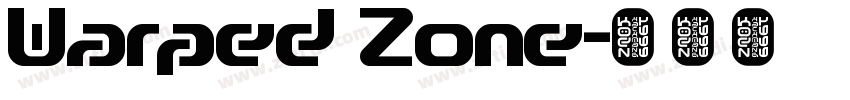 Warped Zone字体转换